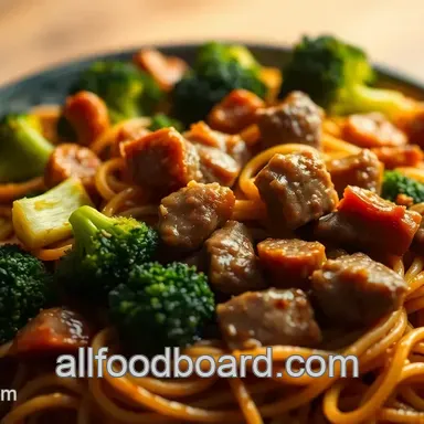Quick & Flavorful Beef and Broccoli Ramen Stir Fry - Family-Friendly Recipe