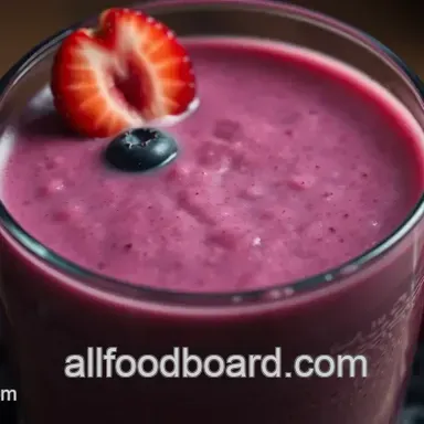 Berry Blast Smoothie: Your Easy Customizable Start!