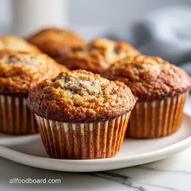 Best Ever Banana Muffins Recipe: 30 Min