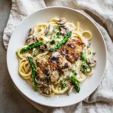 Chicken Alfredo Recipe with Heavy Cream in 30 Minutes