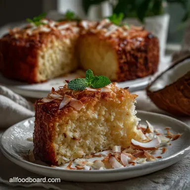 The Best Coconut Cake Recipe: Master Moistness Recipe Card