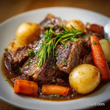 Pot Roast Recipe: Tender Beef in 3h 55min Recipe Card