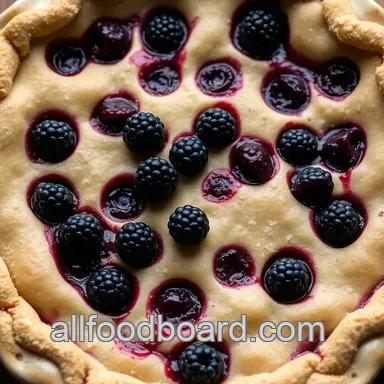 Blackberry Bliss Pie: My Simple & Scrumptious blackberry pie recipe Recipe Card