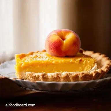 Blue Ribbon Peaches and Dream Cream Pie My Secret Recipe Recipe Card