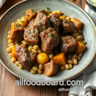 Braised Lamb Timeless Medieval Marvel Recipe Card