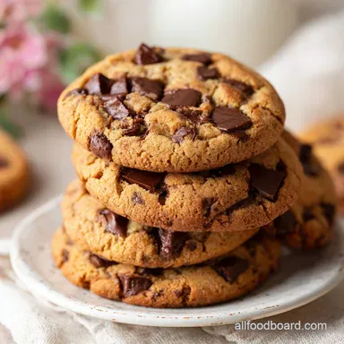 Brown Butter Chocolate Chip Cookie Ready in 30 Min Recipe Card