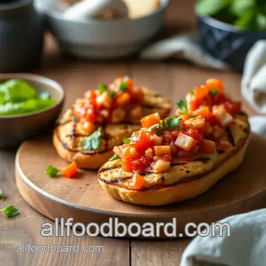 My Grandmother’s Ultimate Grilled Chicken Bruschetta Delight Recipe Card