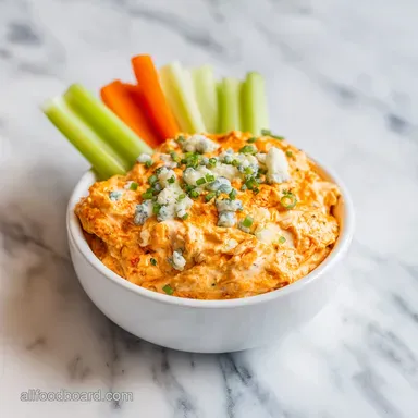 Buffalo Chicken Dip Recipe Perfect for the Crock Pot: 15 Servings