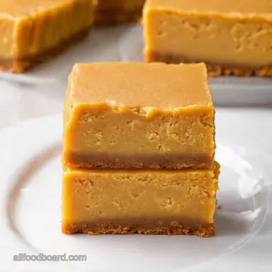 Butterscotch Cheesecake Bars My Decadent Easy Recipe Recipe Card