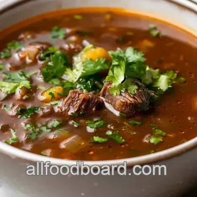 Caldo de Res: My Family' s Authentic Mexican Beef Soup
