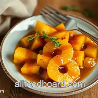 Easy Sautéed Pineapple with Sweet Caramel Sauce: A Delicious Treat!