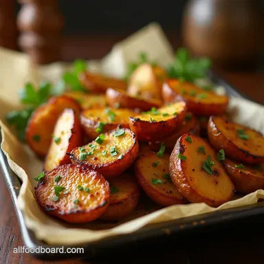 The Best Smoky Herb Garlic Grilled Potato Wedges Recipe Recipe Card