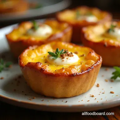 CheddarButternut Squash Clafoutis Savoury Autumn Brunch Recipe Card