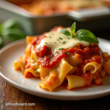 Cheesy Baked Ravioli Casserole Easiest Comfort Food Ever Recipe Card