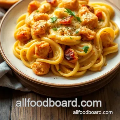 Easy Cheesy Chicken Pasta Delight: My 45-Minute Family Favorite Recipe Card
