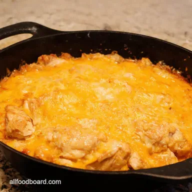 Cheesy Chicken Skillet My GoTo Weeknight Winner Recipe Card