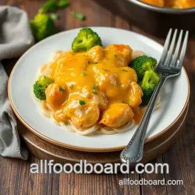 Easy & Comforting Bake Cheesy Chicken & Broccoli Surprise: A Family Favorite Recipe Card