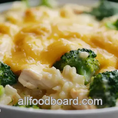 Cheesy Chicken Broccoli Rice Casserole: Comfort Food Bliss!