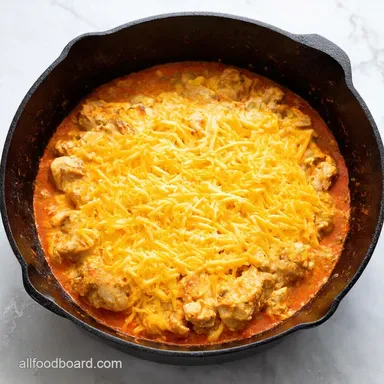 Cheesy Chicken Skillet Part of 21 Kid Approved Easy Dinners
