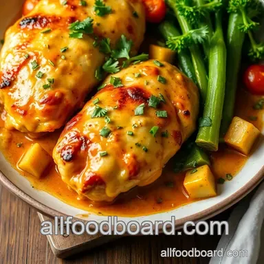 Easy Cheesy Chicken Bake with Veggies in 30 Minutes: My Family's Favorite Recipe Card
