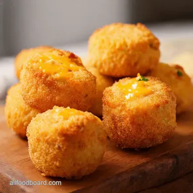 Cheesy Chorizo Croquettes Hot Appetizers with a Spanish Twist Recipe Card