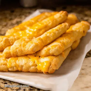 Cheesy Garlic Breadsticks Recipe Easy Cheesy Heaven Recipe Card