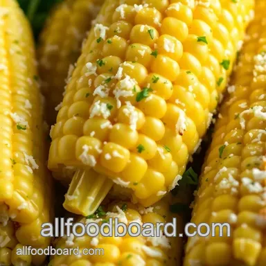 5 Easy Ways to Make Cheesy Garlic Butter Corn on the Cob Recipe Card