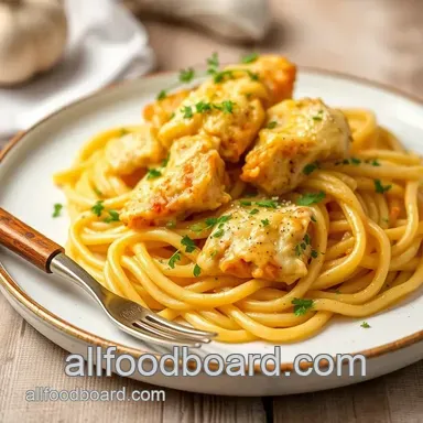 How to Bake Cheesy Chicken Pasta with Garlic Flavor: 5 Delicious Tips Recipe Card