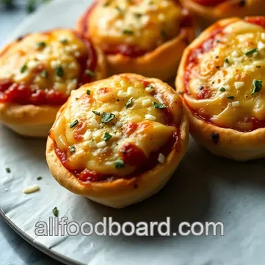 Cheesy Herbed Pizza Puffs: Your New Favorite Snack Recipe Recipe Card