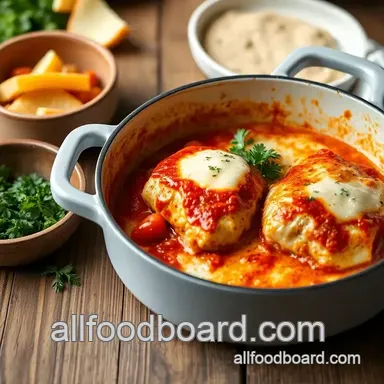 How to Make One-Pot Chicken Parmesan Creamy Delight: 5 Easy Tips! Recipe Card