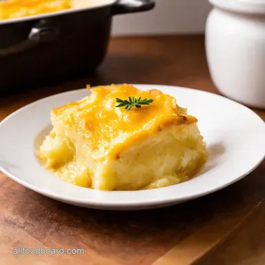 My GoTo Cheesy Scalloped Potatoes Recipe 5 Steps to Bliss Recipe Card