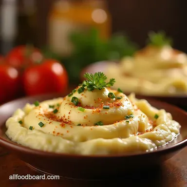 The Chefs Secret to Buttery Fluffy Mashed Potatoes Sunday Roast Side Recipe Card