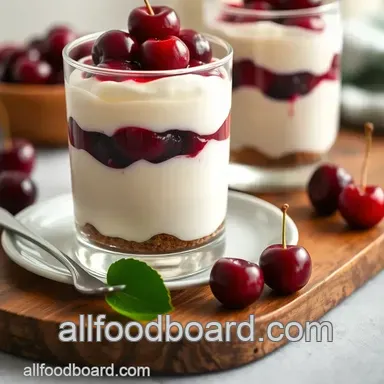 Discover My No-Bake Cherry Dessert with Creamy Layers: A Sweet Jewel! Recipe Card