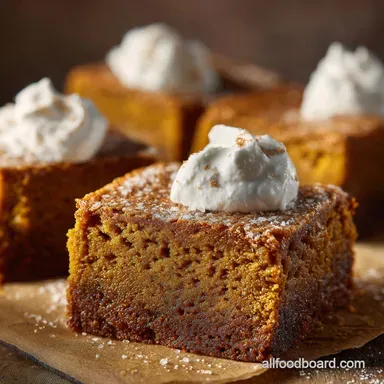 Pumpkin Dessert Recipes: Fudgy Brown Butter Blondies