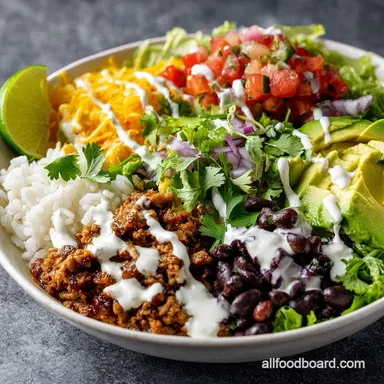 Burrito Bowl: Make Ahead Meal Prep