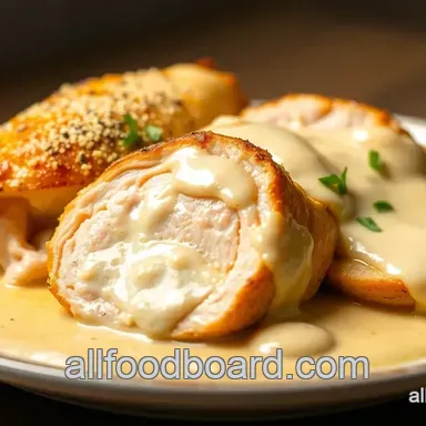 Classic Chicken Cordon Bleu Recipe with Dijon Cream Sauce