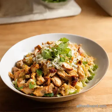 Easy Chicken Gyro Bowl Recipe Mediterranean in Minutes Recipe Card