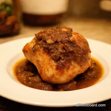Chicken Thigh Marsala Chicken Thigh Weeknight Italian Done Right Recipe Card