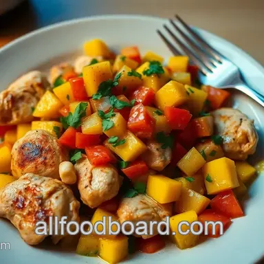 Easy Chicken with Mango Salsa: A Tropical Delight for Dinner