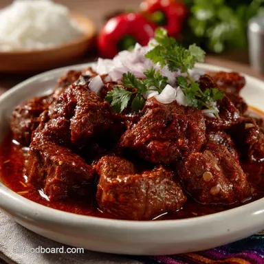 Chile Colorado Tender Bold: A Tender and Bold Flavor Recipe Recipe Card