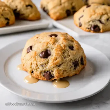 Chocolate Chip Scones Recipe My BestEver Vanilla Glaze