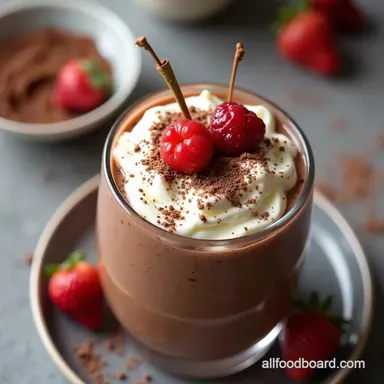 The Protein Powerhouse Velvety Cottage Cheese Chocolate Smoothie