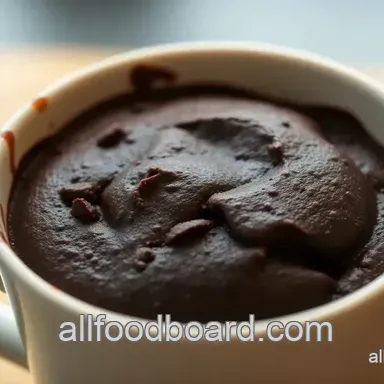 Chocolate Fudge Mug Cake Recipe: Ready in Minutes!