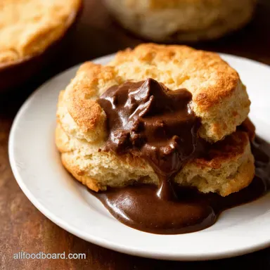 Southern Chocolate Gravy An Easy Biscuit Topping Recipe Recipe Card