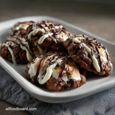 Chocolate Marshmallow Cookies: Fudgy Cocoa Recipe Card