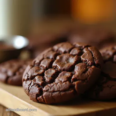 Easy Chocolate Oatmeal Lace Cookies Recipe Decadent Crispness Recipe Card