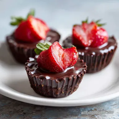 Chocolate Strawberry Cups for 12 Servings