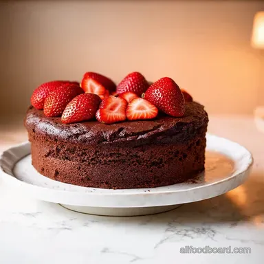 Chocolate Strawberry Cake Recipe Bake a Dream Cake Recipe Card