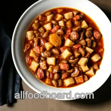 Chuckwagon Cowboy Beans: Hearty & Easy Recipe! Recipe Card