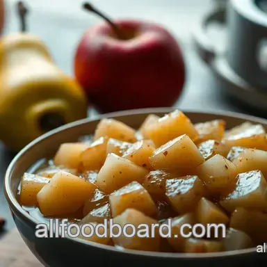 Delightfully Sweet Pear Apple Sauce with Cinnamon - A Fall Favorite